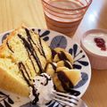 ＊piko＊'s cooksnap of when they made 21センチ★プレーンシフォンケーキ.