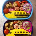 Chaaa_room's cooksnap of when they made 電車、新幹線のキャラ弁☆ドクターイエロー.