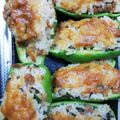 モチユキママ's cooksnap of when they made 伝説の家政婦志麻さんのピーマンの米詰め.