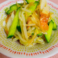 へい♡ゆー♡'s cooksnap of when they made もやしと竹輪の和物.