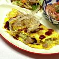 にきけん's cooksnap of when they made 野菜たっぷり簡単とん平焼き風♪.