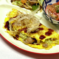 にきけん's cooksnap of when they made 野菜たっぷり簡単とん平焼き風♪.