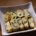 ガメコ's cooksnap of when they made シラスと味付け海苔卵焼き　お弁当のおかず.