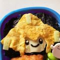 みなっぱ☆'s cooksnap of when they made キャラ弁＊ポケモン ジラーチ弁当♪.