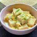 お料理ニャロメ's cooksnap of when they made 超簡単♪高野豆腐だけの卵とじ.
