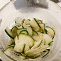 まうーる's cooksnap of when they made 作り置き♪ひらひらズッキーニのナムル♪.