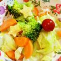 hiromi_ja's cooksnap of when they made シャキシャキ☆茹で野菜サラダ.