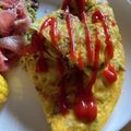 くまみほ99's cooksnap of when they made なすトマトのチーズオムレツ【ＪＡ福井県】.