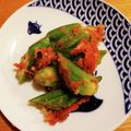 クックE04FUY☆'s cooksnap of when they made ＊オクラの＊梅干おかか和え＊.