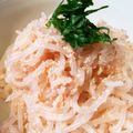 のんのんSTELLA's cooksnap of when they made しらたきの明太子あえ.