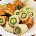 ナイーブ✨'s cooksnap of when they made お弁当の片隅に☆竹輪のオクラ詰め♪♪.