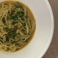 TaytNeyy's cooksnap of when they made 簡単♪ほうれん草ベーコンエッグパスタ.