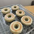 こずぅ's cooksnap of when they made ＊もちもち米粉焼きドーナツ＊幼児にも◎.
