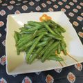 龍青空ママ's cooksnap of when they made シャキシャキっとインゲンの生姜焼き.