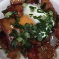 ユッキー1119's cooksnap of when they made 焼肉風！大人の厚切りベーコン丼。.