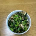 ゆーちゃんご飯's cooksnap of when they made 小松菜と舞茸の炒め物♪オイスターソース.