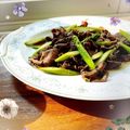 ☆なあなクック☆'s cooksnap of when they made 牛タンとアスパラのポン酢炒め.