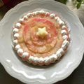chisa−ri's cooksnap of when they made 桃のムースタルト・ムースとトッピング.