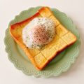 ほろぴ's cooksnap of when they made 朝ごはん応援！温玉トースト♪.