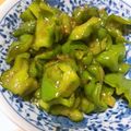 夕飯は６時です's cooksnap of when they made かぐら南蛮の辛味噌炒め☆万願寺、福耳でも.