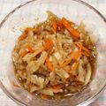 クックUVMGXY☆'s cooksnap of when they made 酸っぱくなったもやしの酢の物の救済.