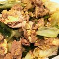 ほのぼのいっこ's cooksnap of when they made 豚キャベツ&ニラ玉炒め.