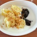 なーなちゃん's cooksnap of when they made カステラとヨーグルトのシナモンがけ.