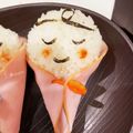 ろらうみゃ's cooksnap of when they made キャラ弁＊おくるみの中の赤ちゃん.
