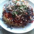 ねこはがき's cooksnap of when they made 【時短】冷凍お好み焼きを至高アレンジ.