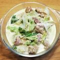 モグモグ＊パクパク's cooksnap of when they made 鶏肉とキャベツの簡単☆レモンクリーム煮.