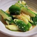 気まぐれ♡雨おんな's cooksnap of when they made カンタン酢できゅうりの中華風即席漬け.