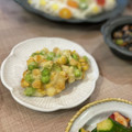 たべものにっき　tabemono's cooksnap of when they made ♡とうもろこしと枝豆のかき揚げ♡.