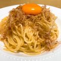 辛名類's cooksnap of when they made 失敗無し！和!!カルボナーラ.