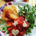 かわゆう1211's cooksnap of when they made 簡単ごちそうチキンチャップ＆バジルポテト.