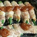 ぱんぷかぴんち's cooksnap of when they made レンジでチンッ！簡単オクラの豚肉巻き.