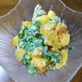 テル238's cooksnap of when they made じゃがいもとおくらの和風ポテトサラダ.