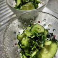 siomamakam's cooksnap of when they made 簡単☆大葉と胡瓜で夏に涼しげな酢の物.