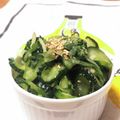 しろmi's cooksnap of when they made ☆夏さっぱり！きゅうりの塩揉み☆.