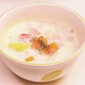 ☆とらねこトラちゃん's cooksnap of when they made ◆牛乳消費スープ◆.
