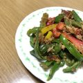 Sac’HiNa's cooksnap of when they made 激ウマ常備菜♪ご飯が進むツナ味噌ピーマン.