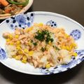 居酒屋まるみ's cooksnap of when they made 〖チャチャッと簡単♪鮭コーンバター炒飯〗.