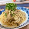 りょく★'s cooksnap of when they made きのことツナの和風パスタ.