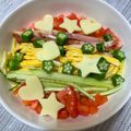 猫太朗さん's cooksnap of when they made 七夕☆天の川冷やし中華.