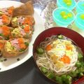 ♡自由の女神♡'s cooksnap of when they made 流れ星☆彡 七夕そうめん★いなり寿司♪.