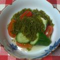 ジビエ大好き☆'s cooksnap of when they made トマトとキュウリのめかぶサラダ☆.