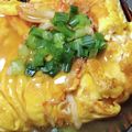 あかぷり's cooksnap of when they made カニカマでかに玉☆簡単節約お一人様ランチ.