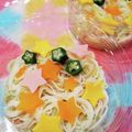 ナツ☆ママ's cooksnap of when they made お星さまいっぱい♥七夕♥カラーそうめん.