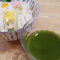 ナツ☆ママ's cooksnap of when they made 暑い日に爽やか★抹茶めんつゆ×そうめん.
