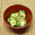 にきけん's cooksnap of when they made 材料3つ☆カンタン酢できゅうりの酢の物.