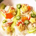 心陽かぁか's cooksnap of when they made きらきら星の七夕そうめん.